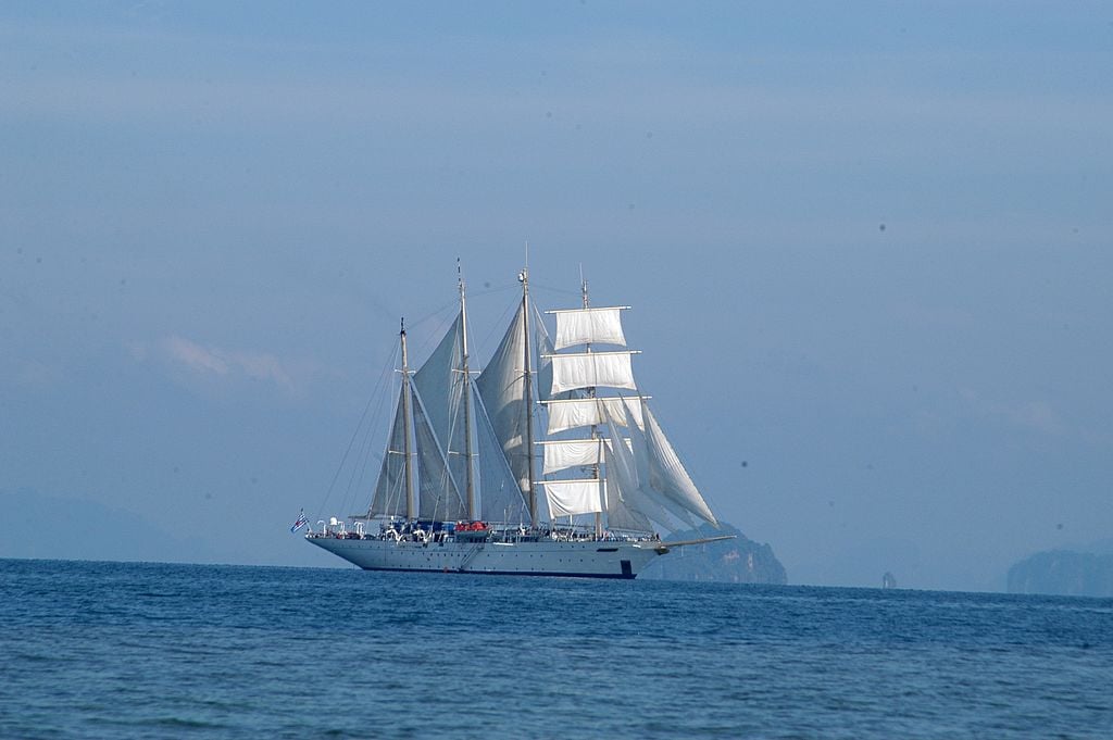 Luxus-4-Mast-Segelyacht "Star Flyer"