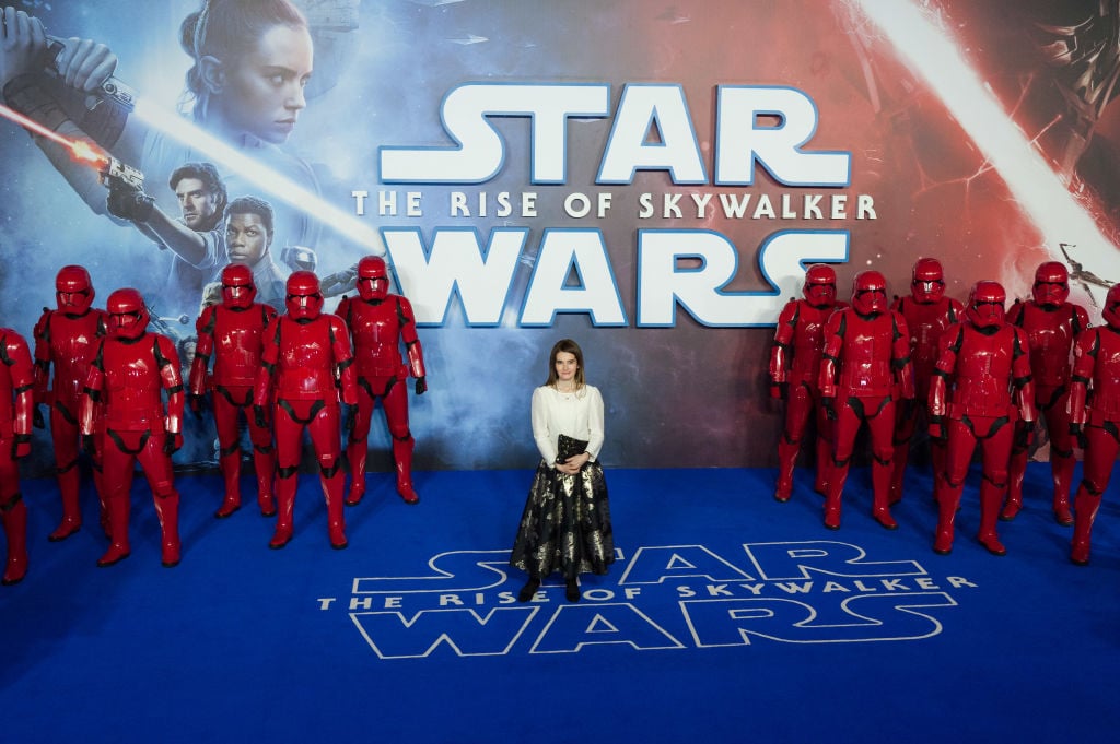 Shirley Henderson at the European premiere of 'Star Wars: The Rise of Skywalker'