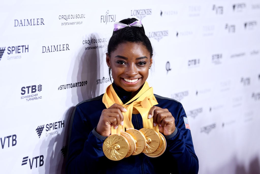 Simone Biles, who wants to be on Cheer