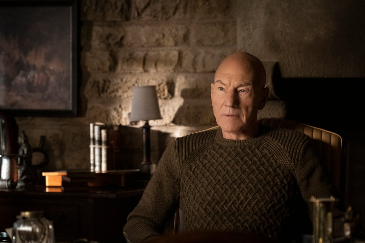 Patrick Stewart is Jean-Luc Picard