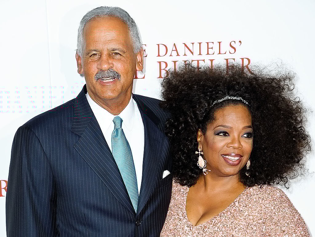 Stedman Graham and Oprah Winfrey