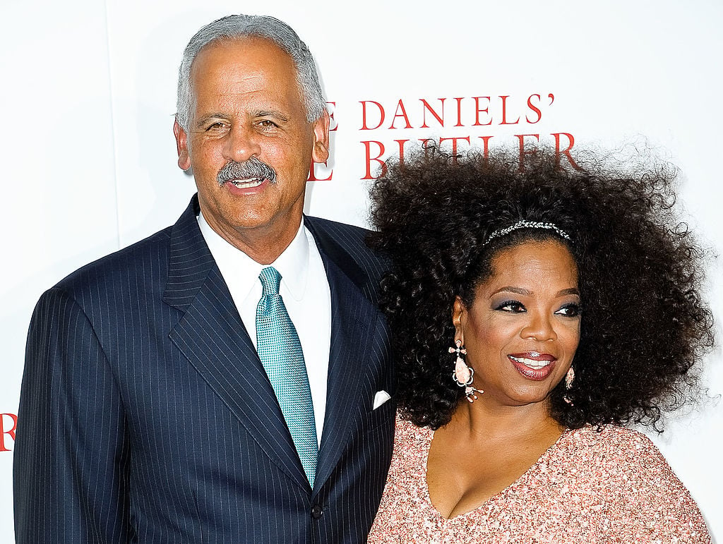 Stedman Graham and Oprah Winfrey