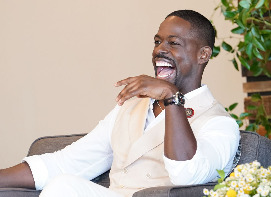 Sterling K. Brown at the Pancakes with the Pearsons panel