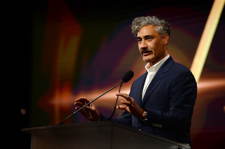 Taika Waititi speaks onstage