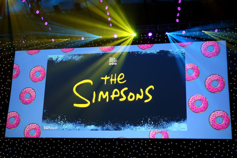 The Simpsons! panel during the 2019 D23 Expo