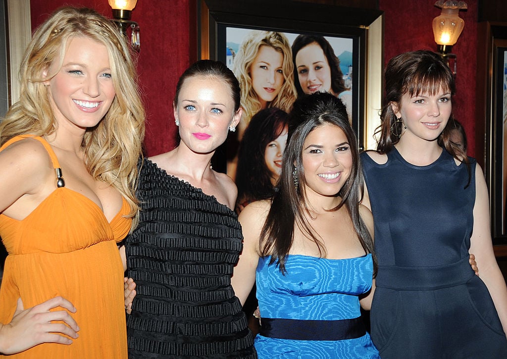 'The Sisterhood of the Traveling Pants' stars Blake Lively, Alexis Bledel, America Ferrera, and Amber Tamblyn pose together.