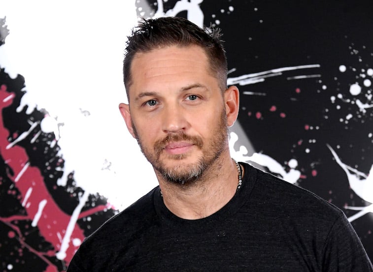 Tom Hardy on the red carpet