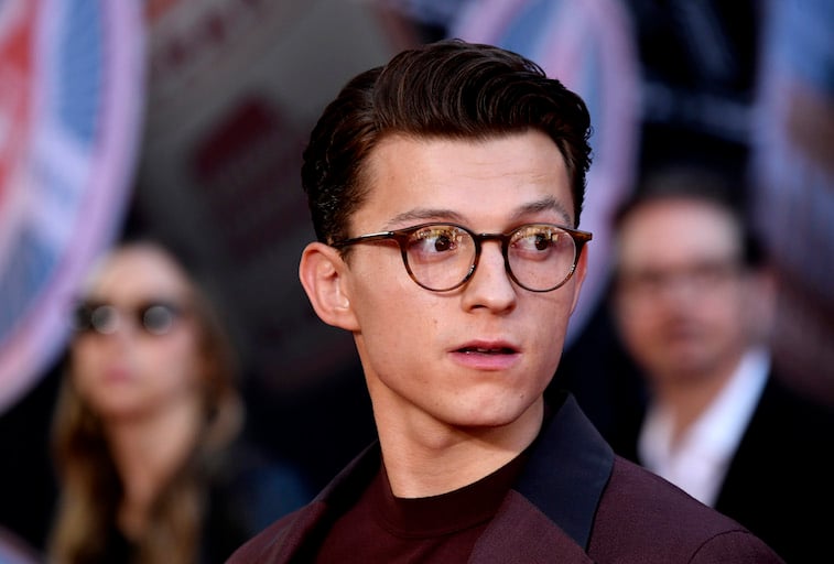 Tom Holland on the red carpet