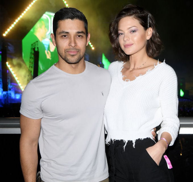 Wilmer Valderrama and Amanda Pacheco