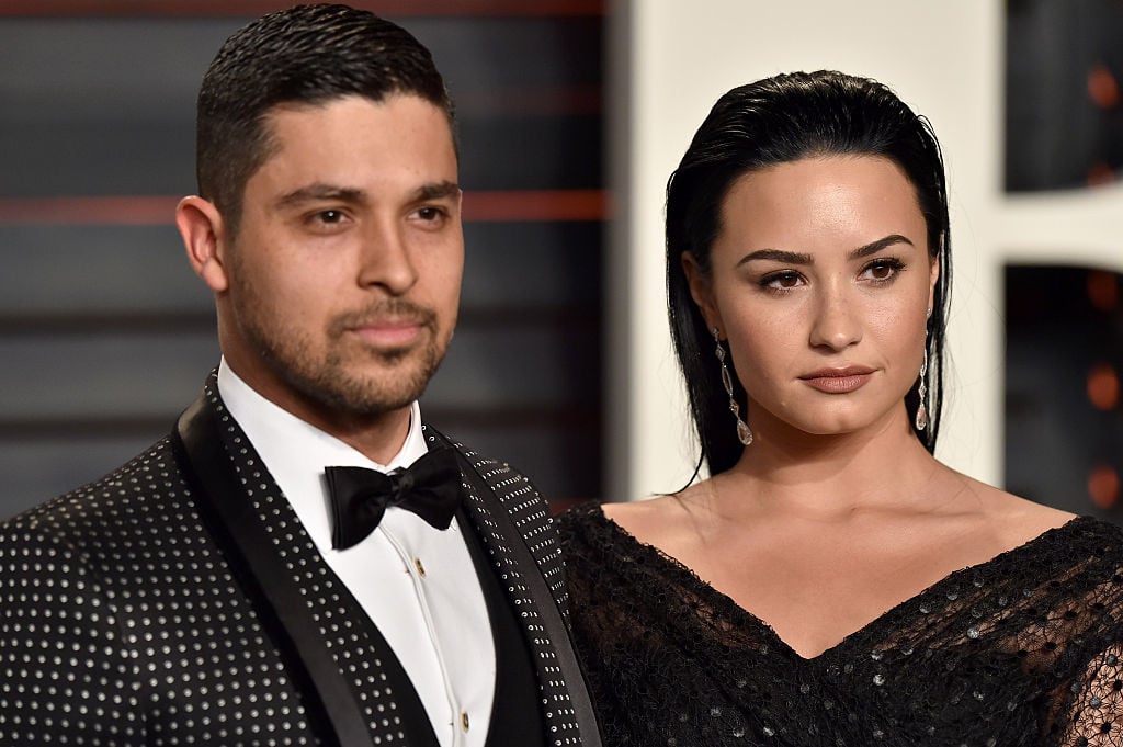 Wilmer Valderrama and Demi Lovato