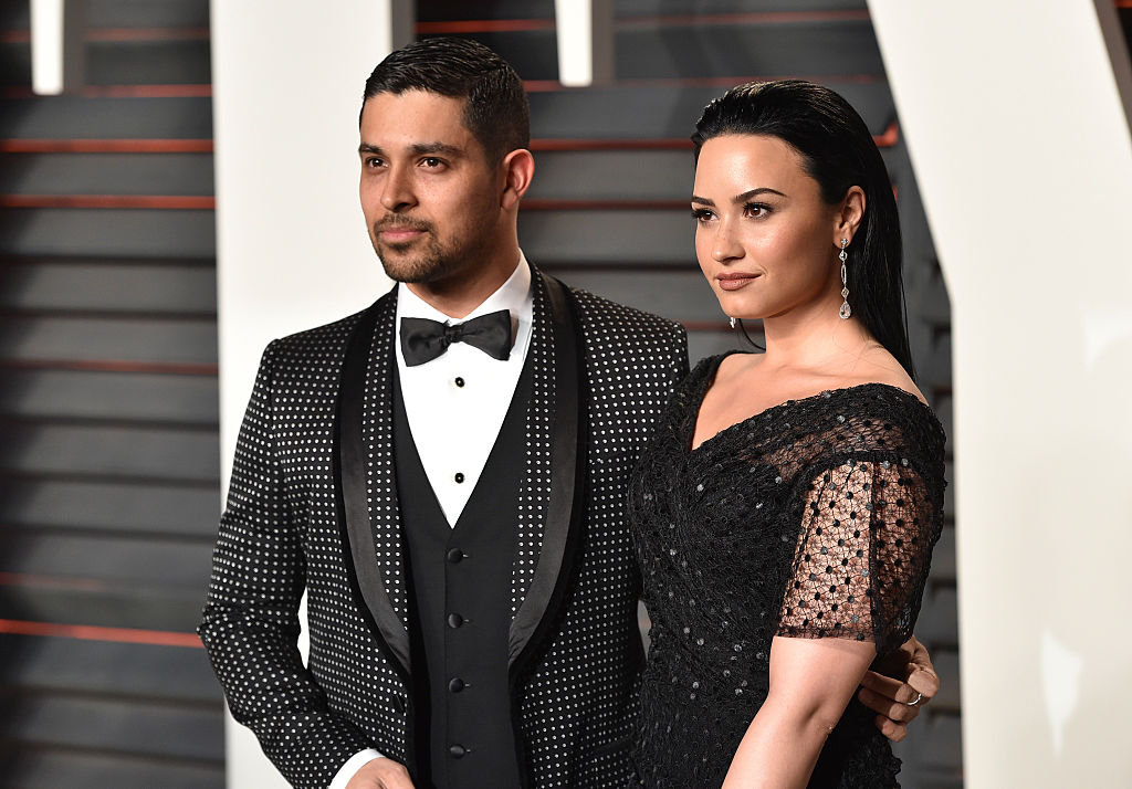 Wilmer Valderrama and Demi Lovato