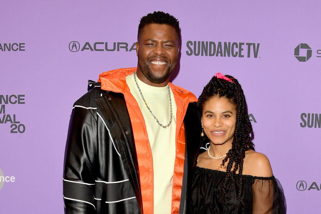 Winston Duke and Zazie Beetz