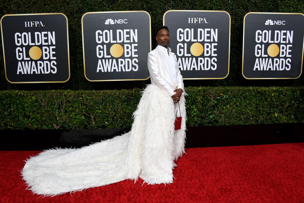 Billy Porter arrives at the 77th Annual Golden Globe Awards on January 5, 2020