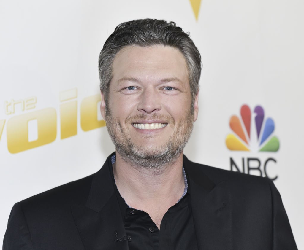 Blake Shelton attends NBC's "The Voice" Season 14 premiere.