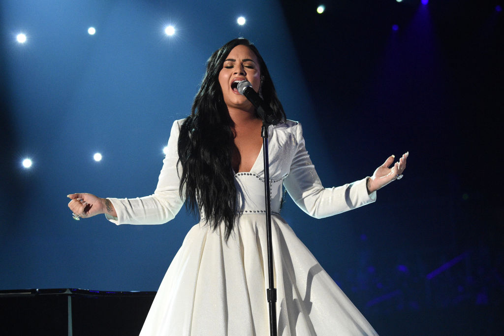 Demi Lovato performs during the 62nd Annual GRAMMY Awards on January 26, 2020