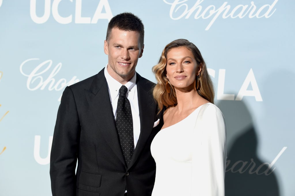 Tom Brady and Gisele Bündchen attends the 2019 Hollywood For Science Gala.