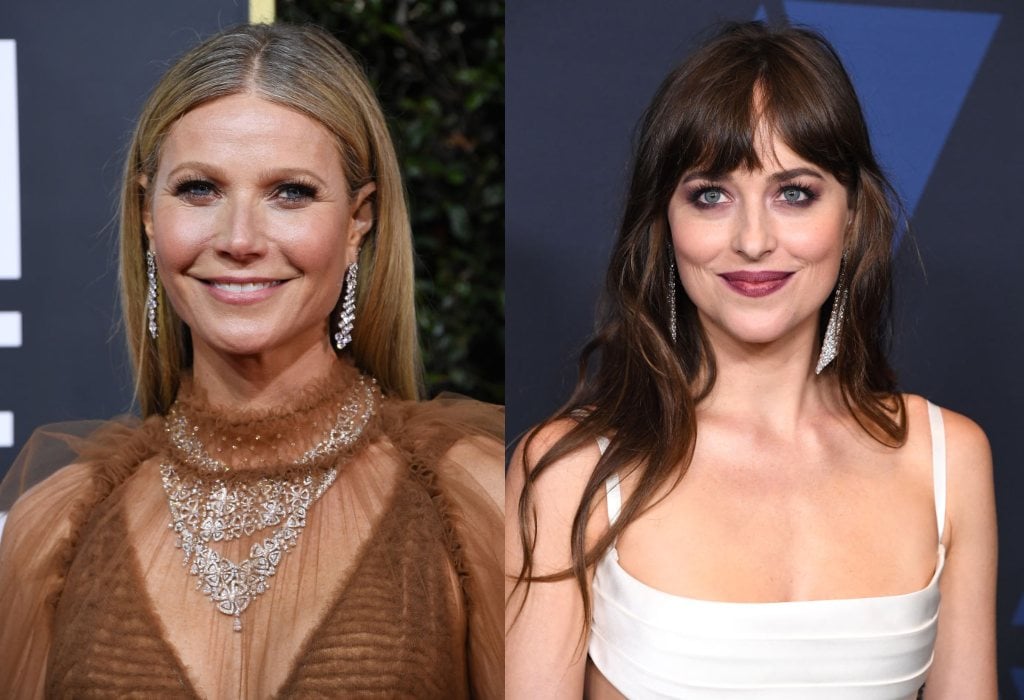 Composite image of Gwyneth Paltrow and Dakota Johnson