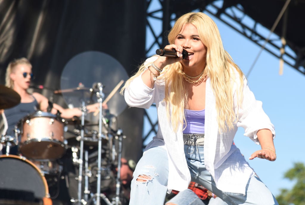 Hayley Kiyoko performs during Lollapalooza 2019 Day 1 on August 01, 2019, in Chicago.