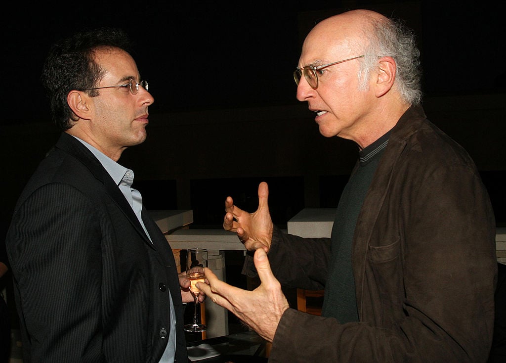 Jerry Seinfeld and Larry David