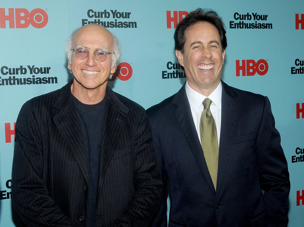 Larry David and Jerry Seinfeld of Seinfeld