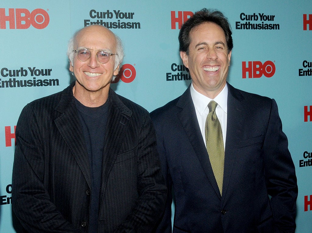 Larry David and Jerry Seinfeld of Seinfeld