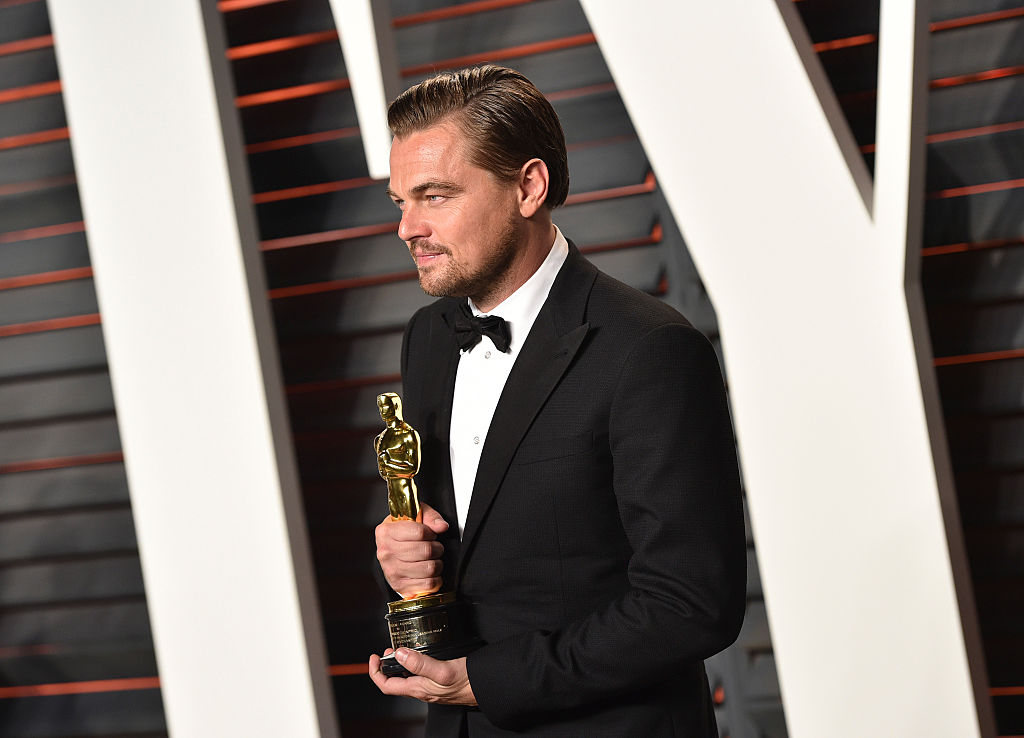 Leonardo DiCaprio at the 2016 Vanity Fair Oscar Party on February 28, 2016