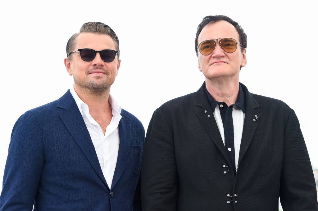 Leonardo DiCaprio and Quentin Tarantino at the photocall for 'Once Upon A Time In Hollywood' at the 2019 Cannes Film Festival