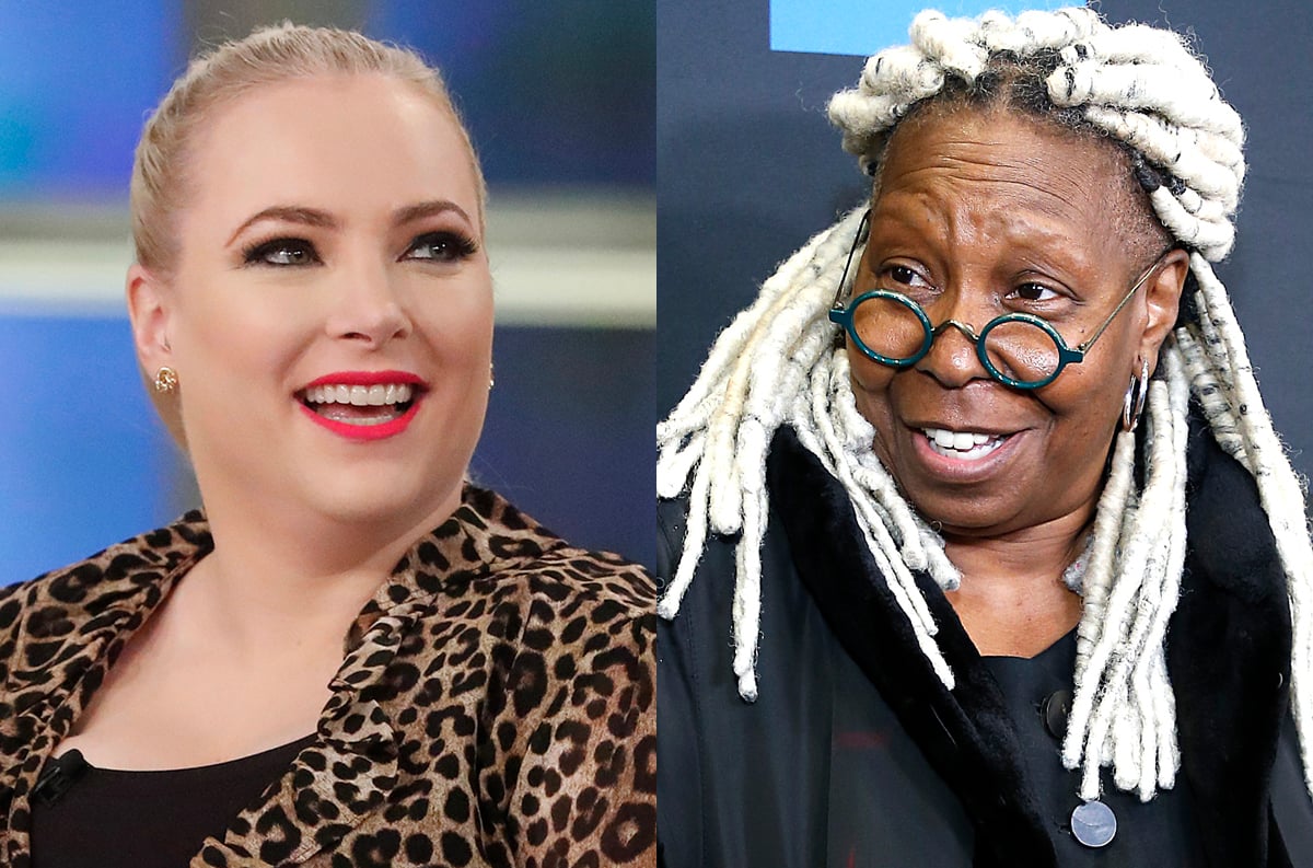 Meghan McCain and Whoopi Goldberg