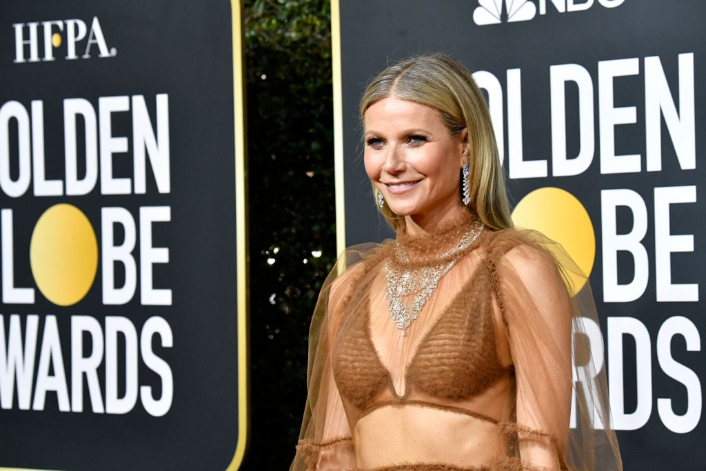 Gwyneth Paltrow at the 77th Annual Golden Globe Awards.