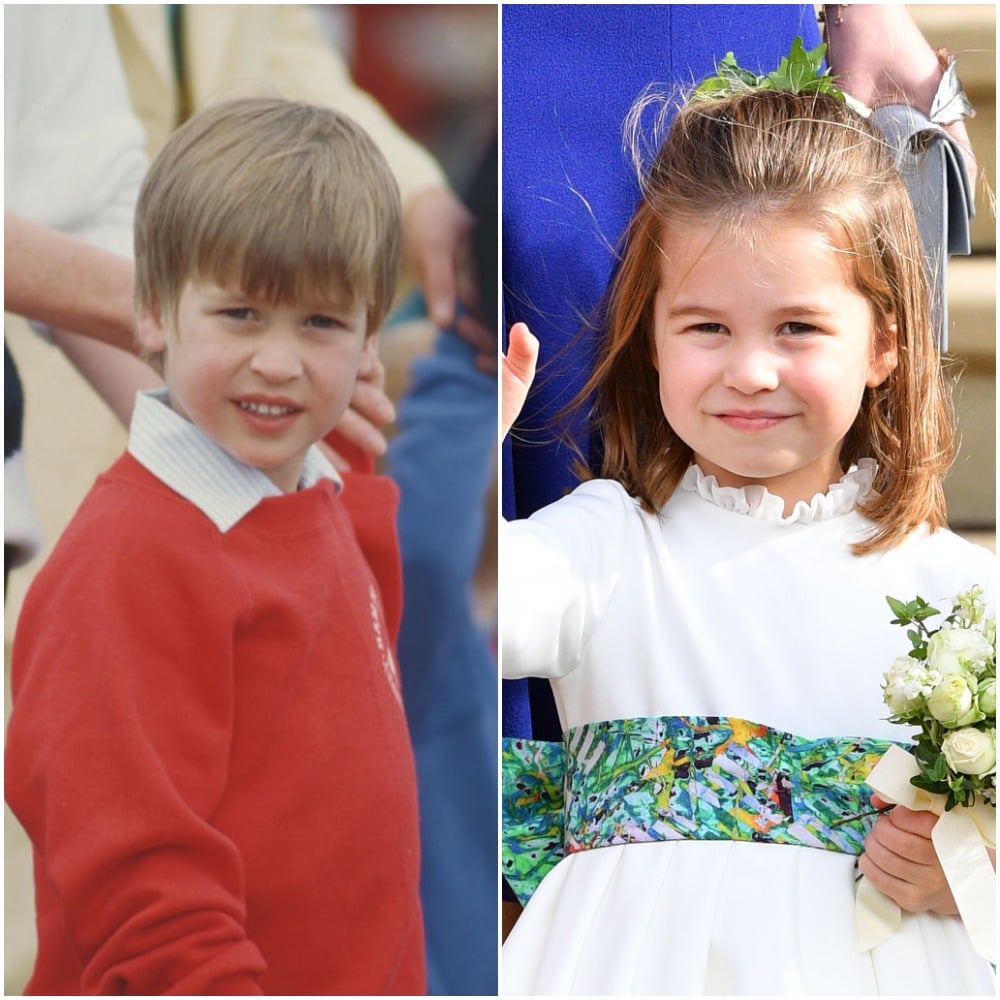 Prince William and Princess Charlotte