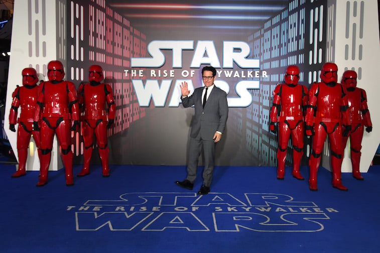 J.J Abrams at the 'Star Wars' premiere