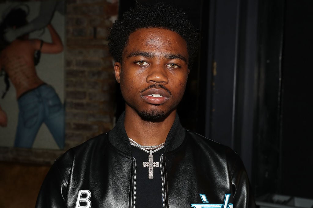 Roddy Ricch attends A Boogie Wit Da Hoodie 200 Million Streams on AudioMack Celebration Dinner.