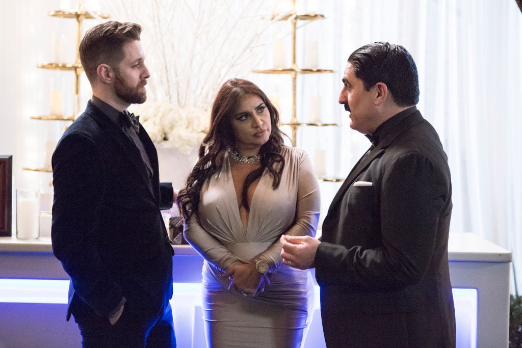 Adam Neely, MJ Javid, Reza Farahan of 'Shahs of Sunset'