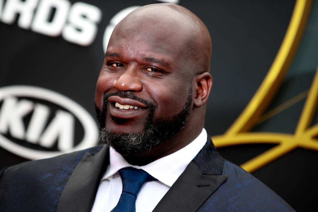 Shaquille O'Neal attends the 2019 NBA Awards.
