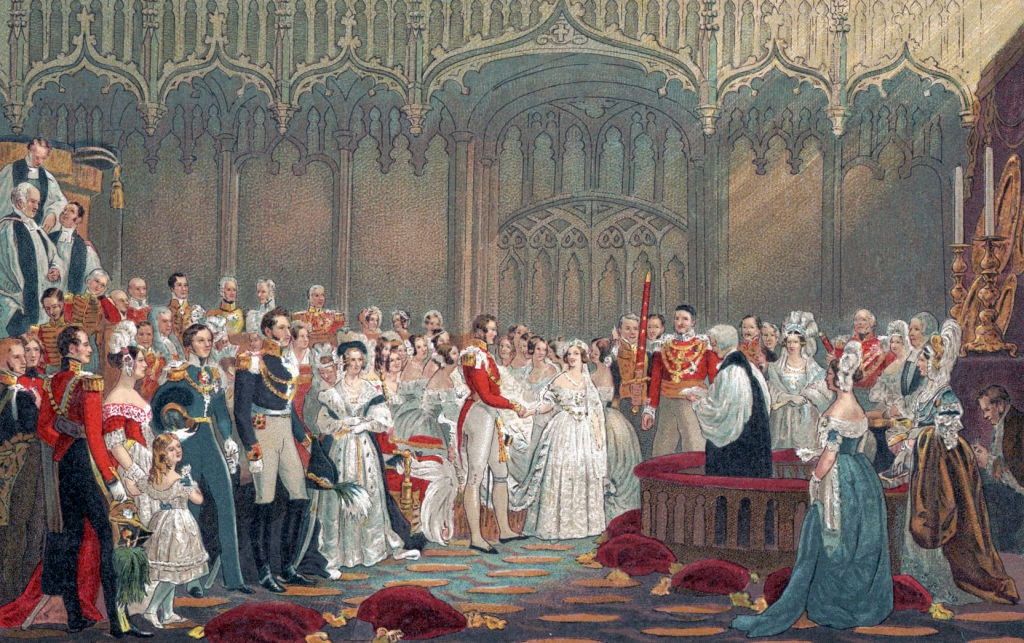 Queen Victoria's royal wedding to Prince Albert