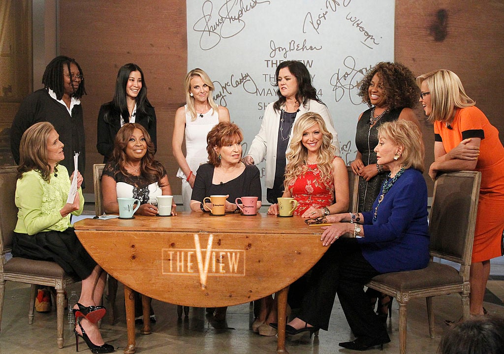 Eleven co-hosts from "The View" come back to the show to celebrate show creator Barbara Walters