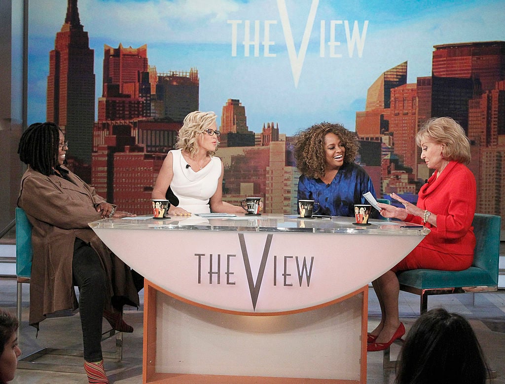 "The View's" Whoopi Goldberg, Jenny McCarthy, Sherri Shepherd, and Barbara Walters