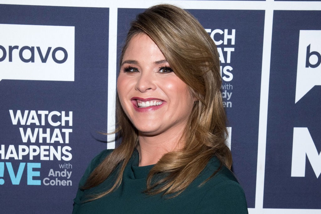 Jenna Bush Hager of the "Today Show" gets ready to appear on Bravo TV's "Watch What Happens Live"