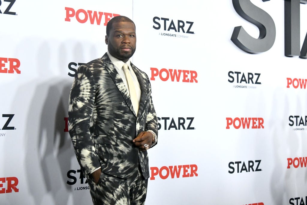 Curtis "50 Cent" Jackson on the red carpet in August 2019