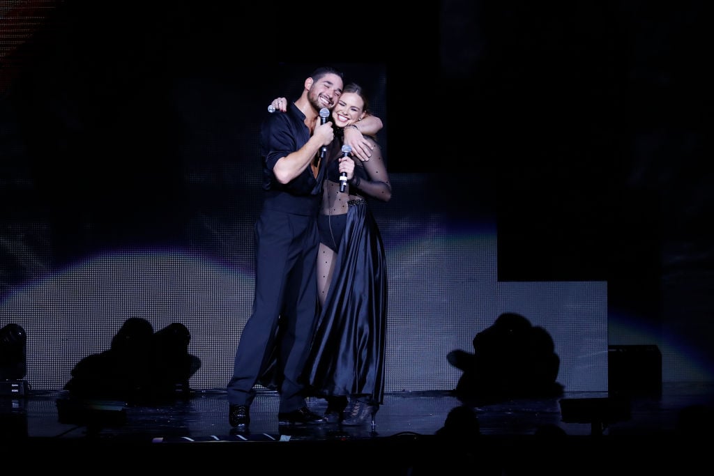 Alan Bersten and Hannah Brown | John Lamparski/Getty Images