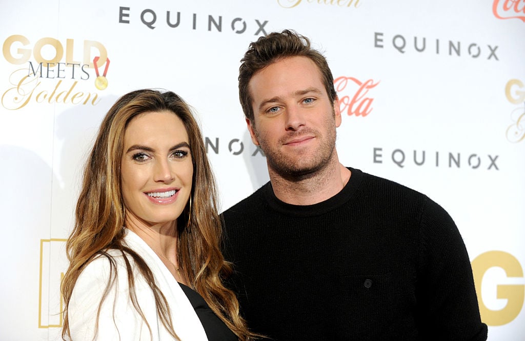 Elizabeth Chambers and Armie Hammer attend Life is Good at GOLD MEETS GOLDEN Event.