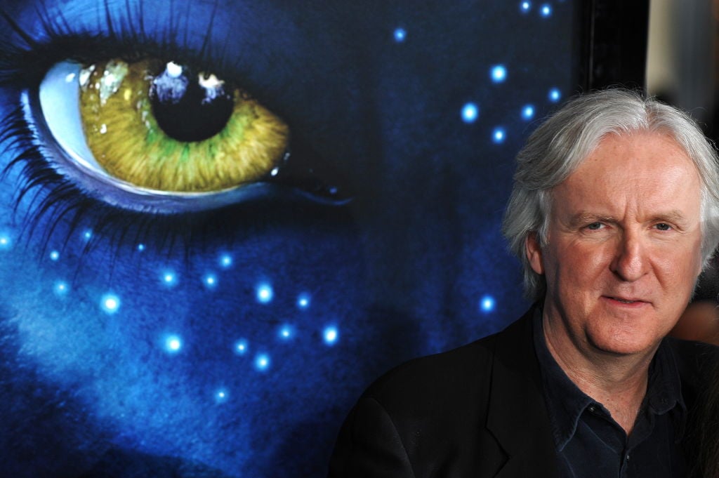 Director James Cameron arrives at the premiere of 'Avatar'