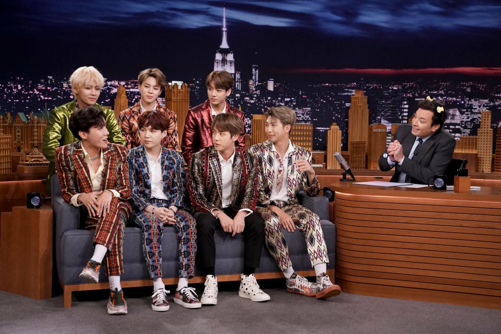 BTS Jimmy Fallon