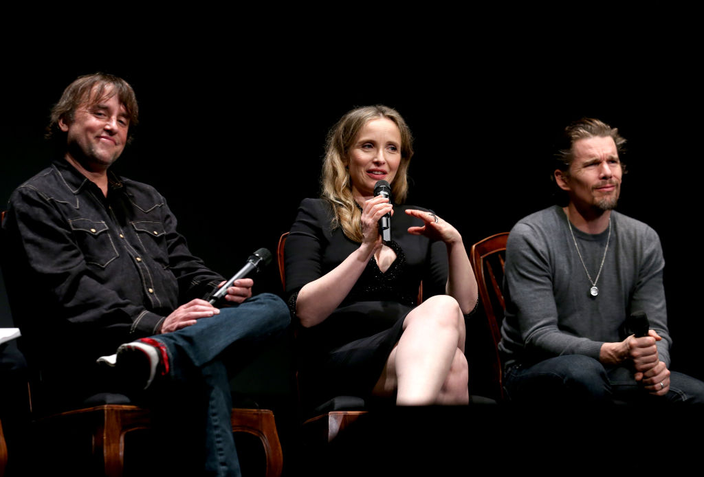 Director Richard Linklater, Julie Delpy, and Ethan Hawke