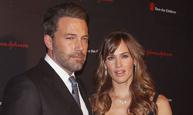 Ben Affleck and Jennifer Garner on the red carpet in November 2014