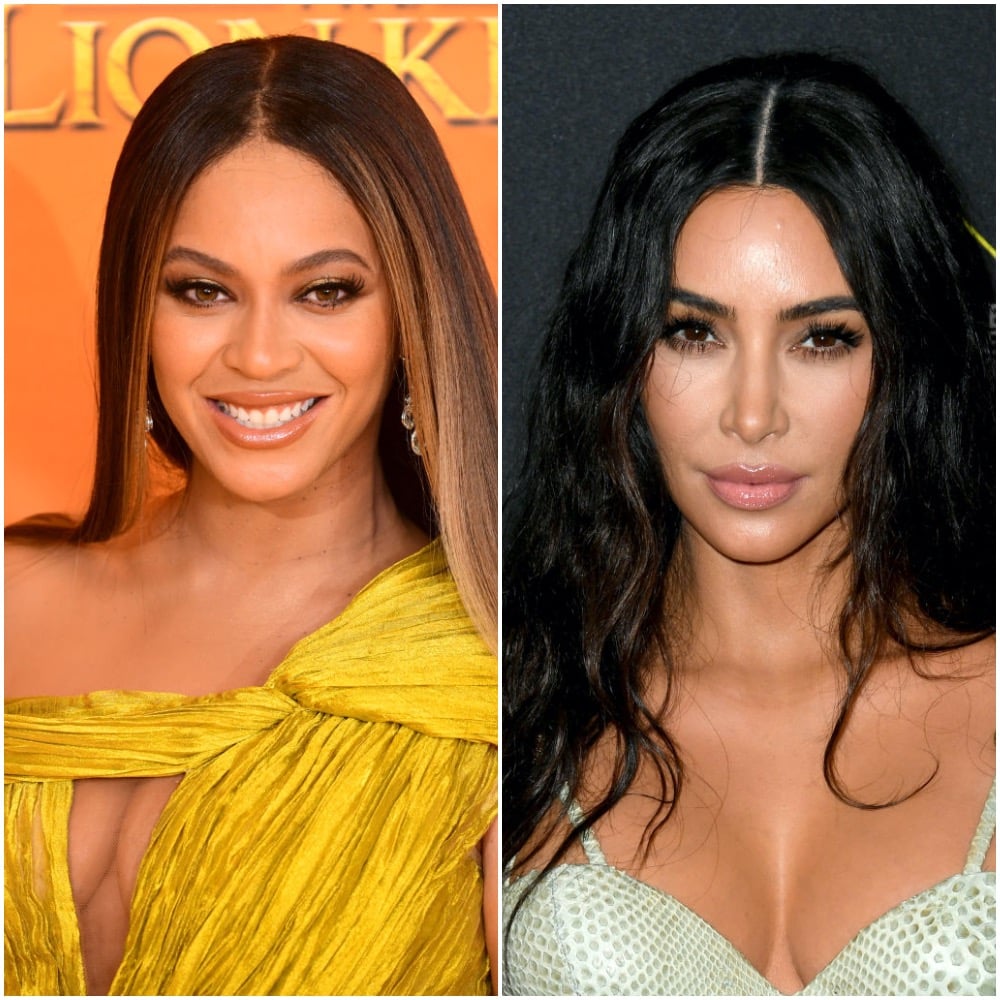 Beyoncé and Kim Kardashian West