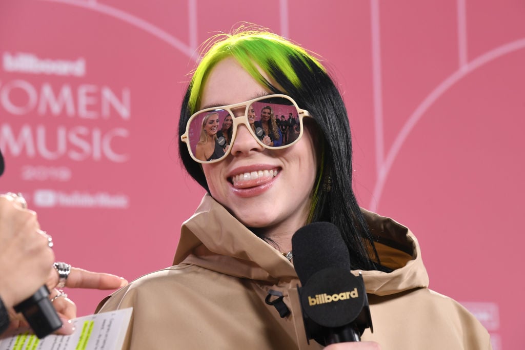 Billie Eilish at an event in 2019