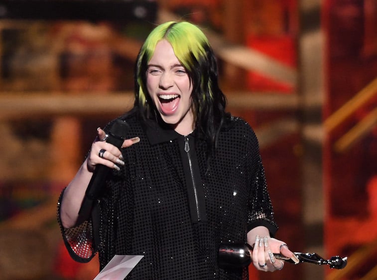 Billie Eilish onstage