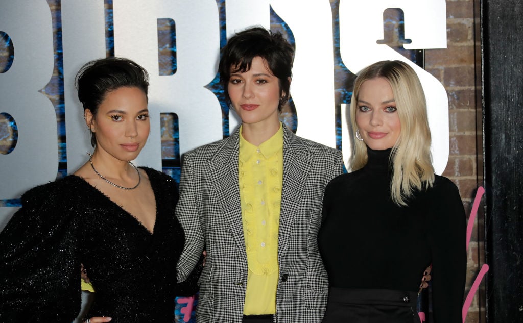 Jurnee Smollett-Bell, Mary Elizabeth Winstead, and Margot Robbie of 'Birds Of Prey' 