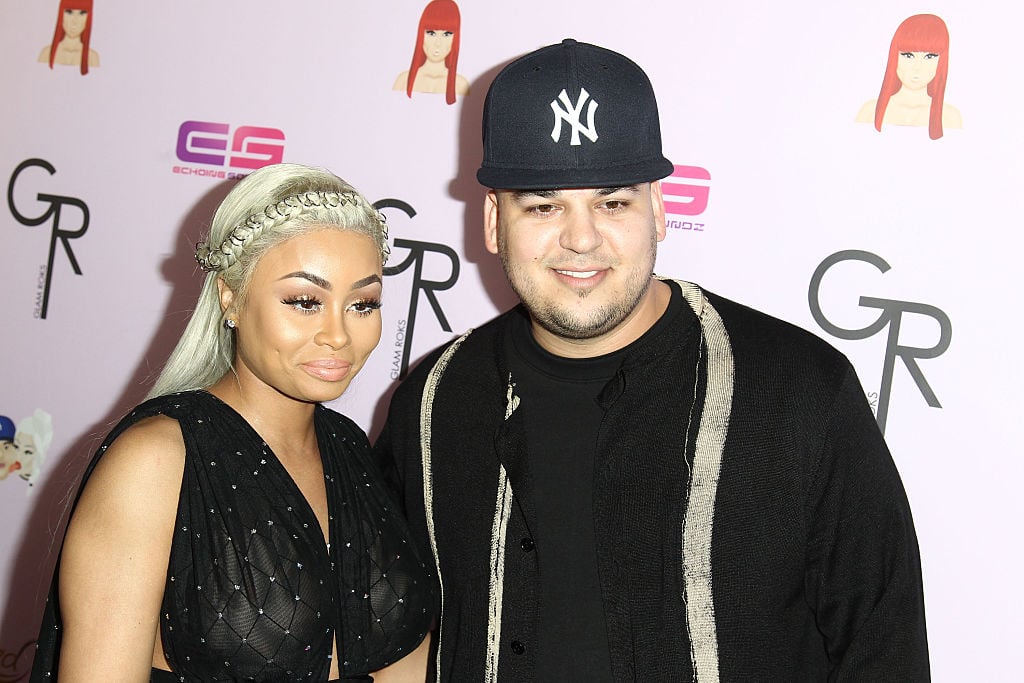 Blac Chyna and Rob Kardashian on the red carpet in 2016